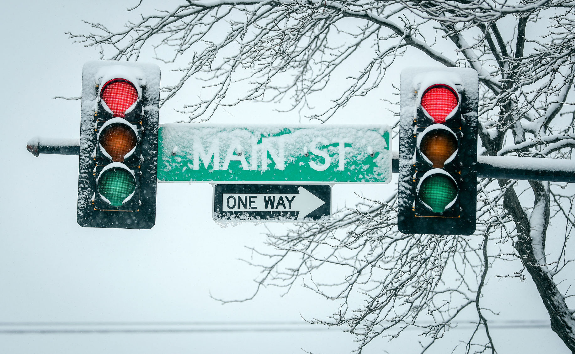 Second straight day of snow in Rapid City